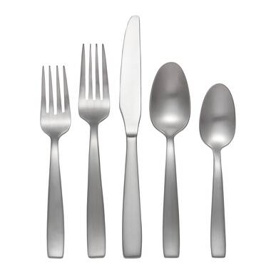 Oneida Doublet 20 Piece Everyday Flatware Set & Reviews | Wayfair